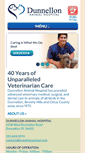 Mobile Screenshot of dunnellonanimalhospital.com